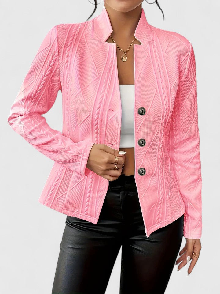 Miriam | Double-Breasted Quilted Blazer For Women