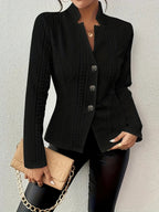 Reese | Double-Breasted Quilted Blazer For Women