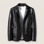 ALESSANDRO LEATHER BLAZER