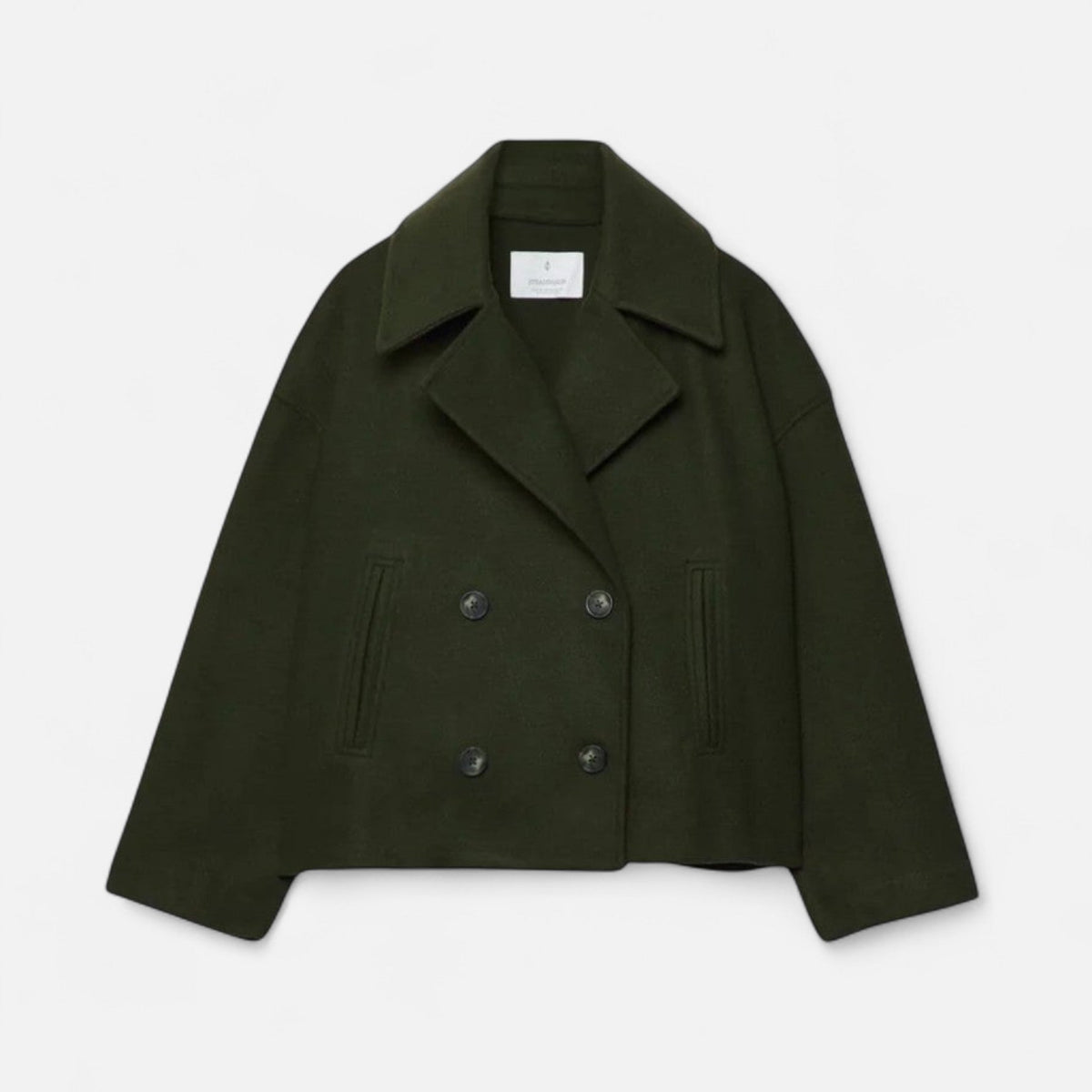 Myla | Double-Breasted Cropped Blazer For Women