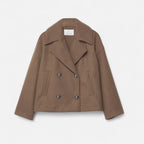 Myla | Double-Breasted Cropped Blazer For Women