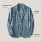 LENNOX LINEN JACKET