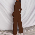 Tirzah | Wide Leg Blazer Set For Women