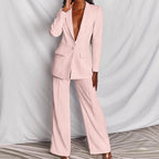 Tirzah | Wide Leg Blazer Set For Women