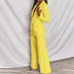 Tirzah | Wide Leg Blazer Set For Women