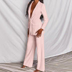 Tirzah | Wide Leg Blazer Set For Women
