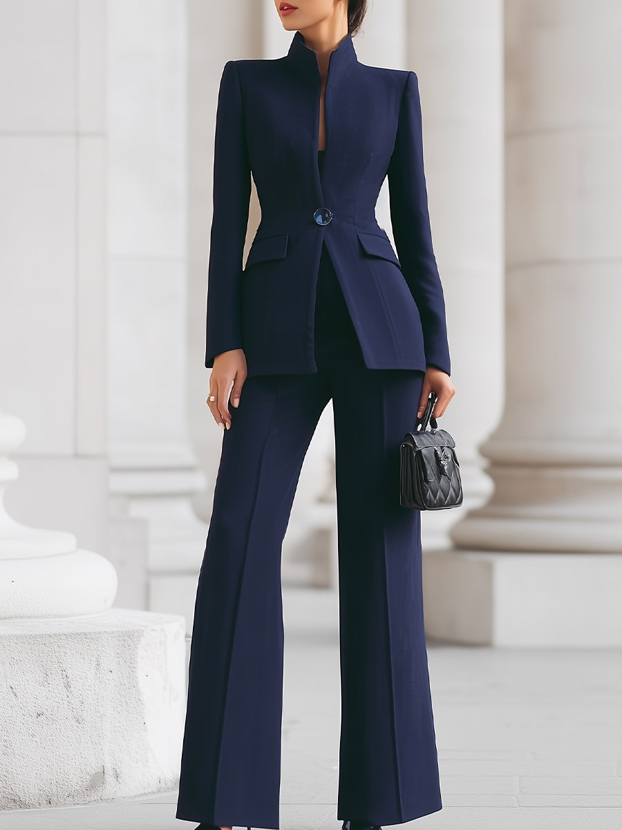 Silvana | Blazer Pants Set With Long Sleeves For Women