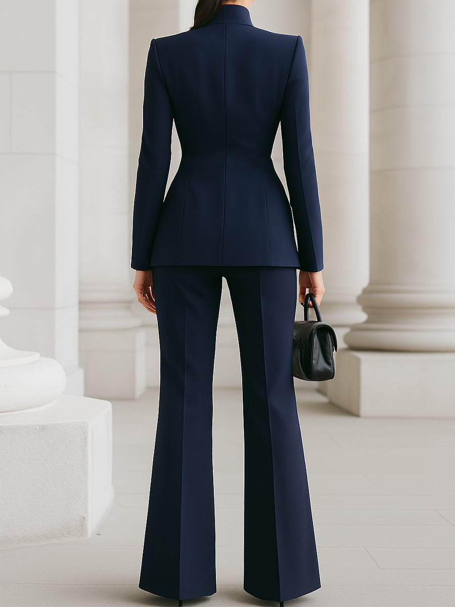 Silvana | Blazer Pants Set With Long Sleeves For Women
