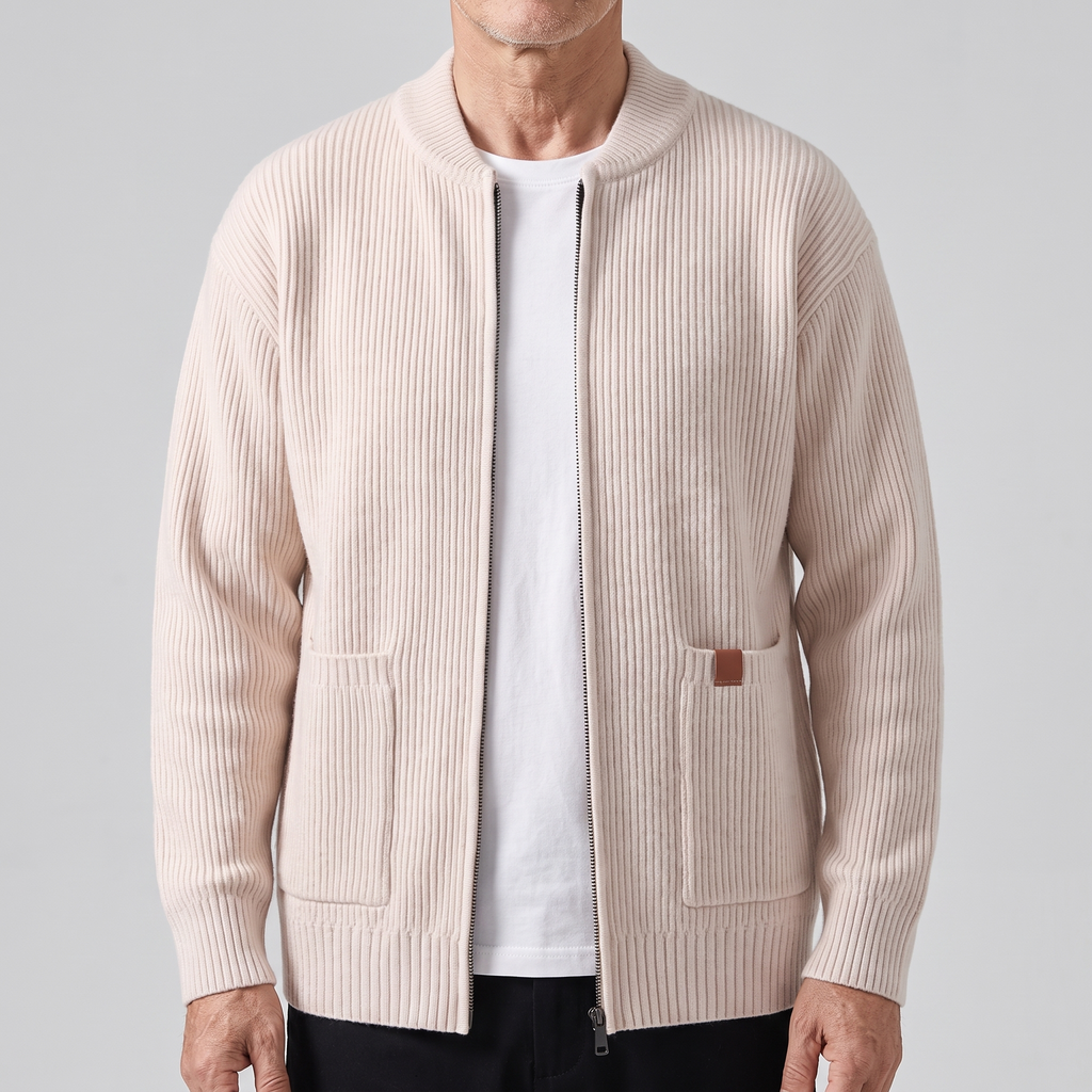 NOVA RIB KNIT JACKET