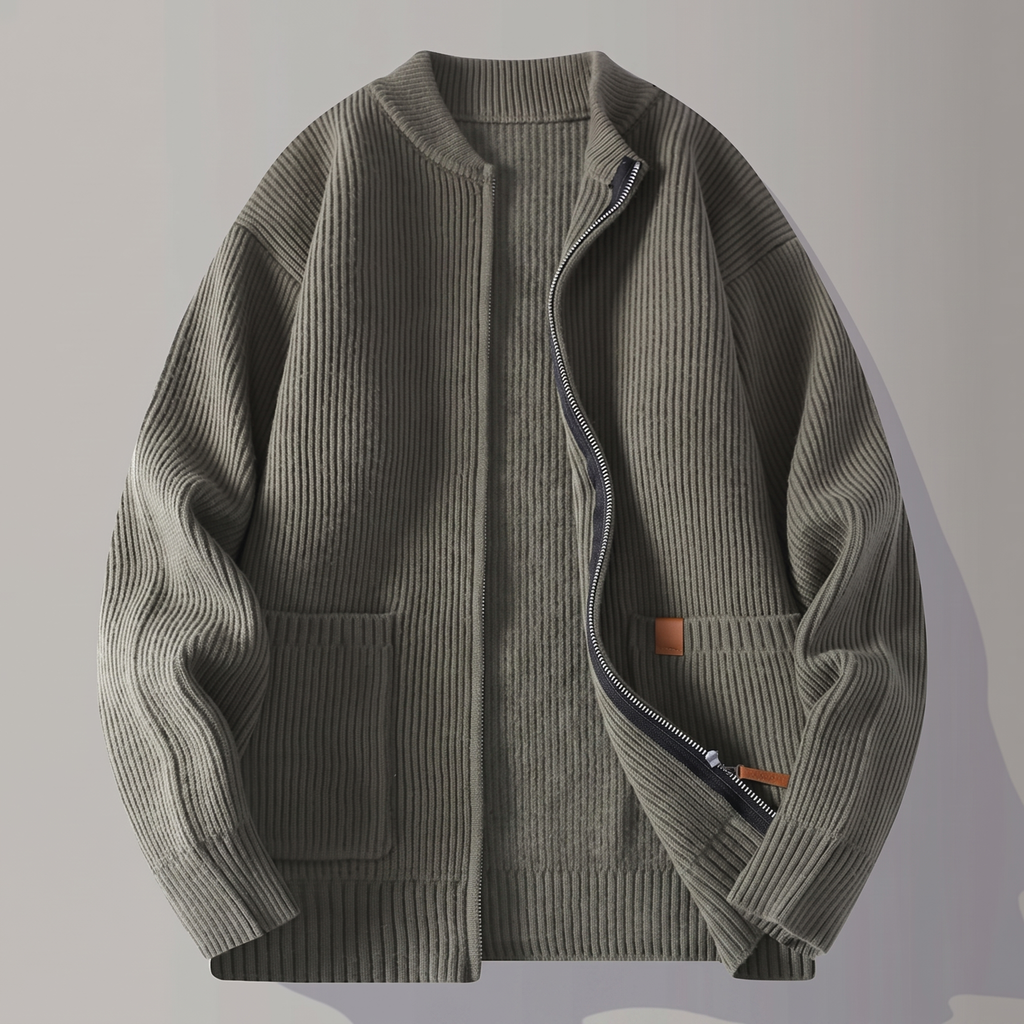 NOVA RIB KNIT JACKET